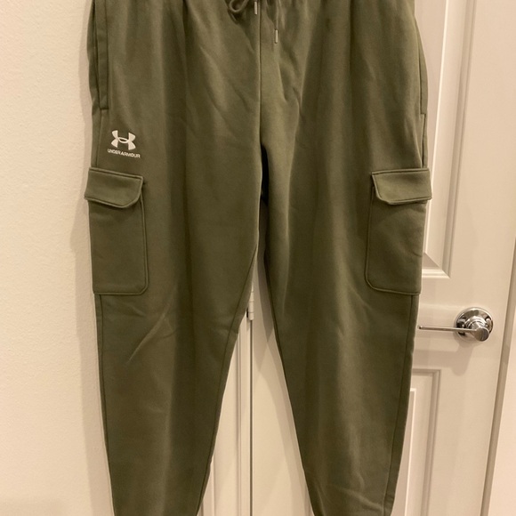 Under Armour Men’s Icon Fleece Cargo Pants 1380376 SZ 2XLT - Picture 2 of 3